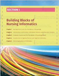 Building Blocks of Nursing Informatics