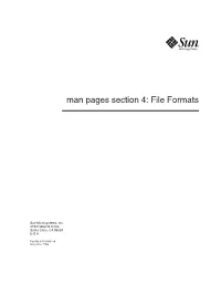 File Formats