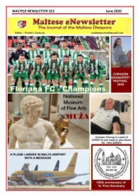 MALTESE NEWSLETTER 322 June 2020 1