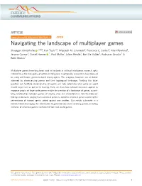 Navigating the Landscape of Multiplayer Games ✉ Shayegan Omidshaﬁei 1,4 , Karl Tuyls1,4, Wojciech M