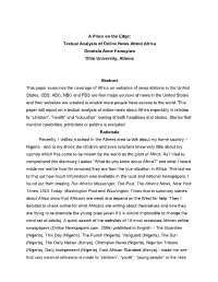 Textual Analysis