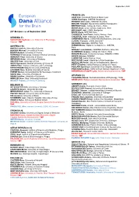EDAB Member List September 2020