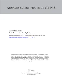 Theta Characteristics of an Algebraic Curve