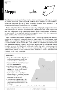 ALEPPO Aleppo
