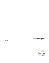 Facilities and Programs CHAPTER 4
