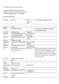 Good Science Books Recommended by Various Teachers on NSTA's Listserv
