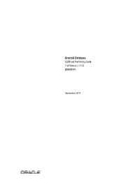 Oracle Database VLDB and Partitioning Guide, 11G Release 2 (11.2) E25523-01