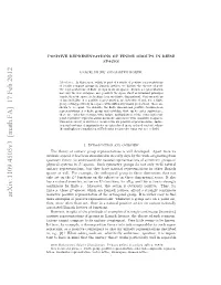 Positive Representations of Finite Groups in Riesz Spaces