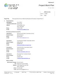 Project Work Plan