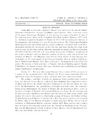 RISE of MYSORE from Fifth to Twelveth Centuries, Mysore Was Ruled Over by Ancient Hindu Dynasties of Kadambas, Gangas, Chalukyas and Hoysalas