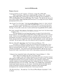 Sample Annotated Bibliography