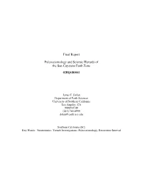 SCF2 NEHRP 02HQGR0041 Report.Final