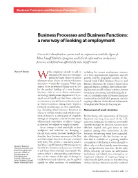 Business Processes and Business Functions