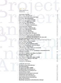 Contents Project Organisation 2 Introduction 4