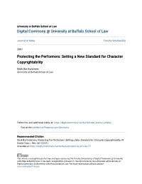 Setting a New Standard for Character Copyrightability