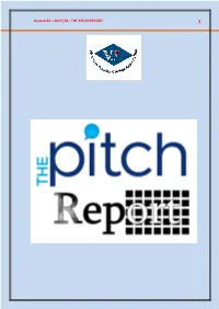 The Pitch Report 1
