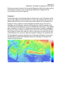 Appendix D Tabled Item 16 Updates to Appendix B of the Report