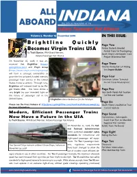 December 2018 All Aboard Indiana