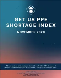 Get Us Ppe Shortage Index