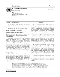 General Assembly Official Records Sixty-First Session