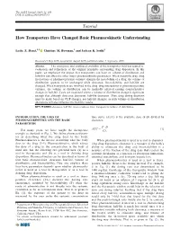 How Transporters Have Changed Basic Pharmacokinetic Understanding