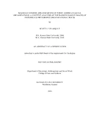 Images of Gender Arrangements of Three American Social Organizations: a Content Analysis of Top Ranked Google Images of Individuals Preforming Organizational Roles