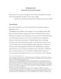 INTRODUCTION AD FONTES, NON ULTRA FONTES! Many Believe