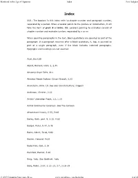 Manhood in the Age of Aquarius | Book Index