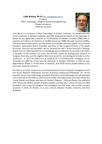 Prof. Colin Raston