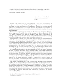 The Trap of Liquidity: Analysis and Countermeasures Following J. M. Keynes