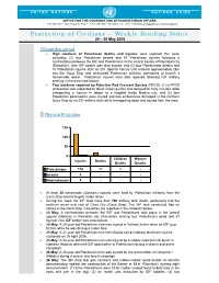 Weekly Briefing Notes 24 – 30 May 2006 | 1 U N I T E D N a T I O N S N a T I O N S U N I E S