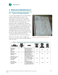 5 Watershed Modifications