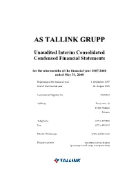 As Tallink Grupp