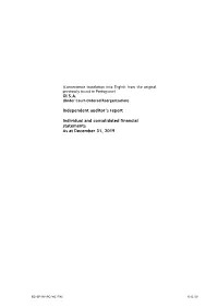 OI S.A. Independent Auditor's Report Individual and Consolidated