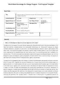 Full Proposal Template
