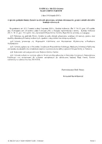 Uchwa a Nr XX/154/2012 Z Dnia 30 Listopada 2012 R