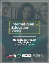 Open Doors Report Highlights Social Media Toolkit SUMMARY TIPS for POST