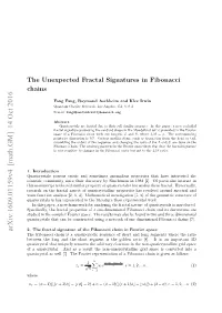 The Unexpected Fractal Signatures in Fibonacci Chains