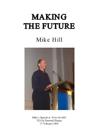 Making the Future