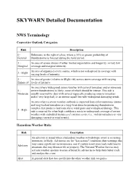 SKYWARN Detailed Documentation
