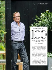 Ulf Nordfjell's Most Beautiful and Useful Plants