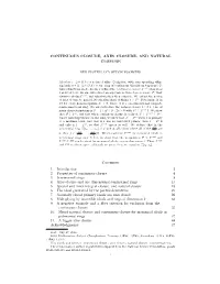 Continuous Closure, Natural Closure, and Axes Closure