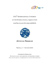 Official Program
