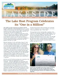 The Lake Host Program Celebrates Its “One in a Million!”