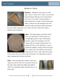 Trunk Contents