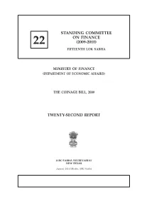 Twenty-Second Report