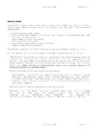 1998-07-28 BCC Meeting Minutes
