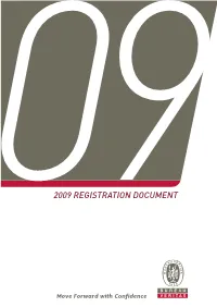 2009 REGISTRATION DOCUMENT Page Page