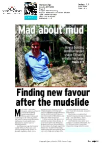 After the Mudslide MUD Brick