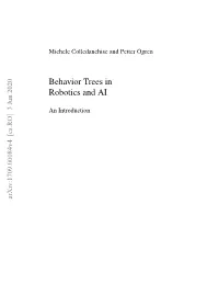 Behavior Trees in Robotics and AI